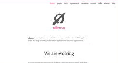 Desktop Screenshot of nilenso.com