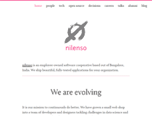 Tablet Screenshot of nilenso.com